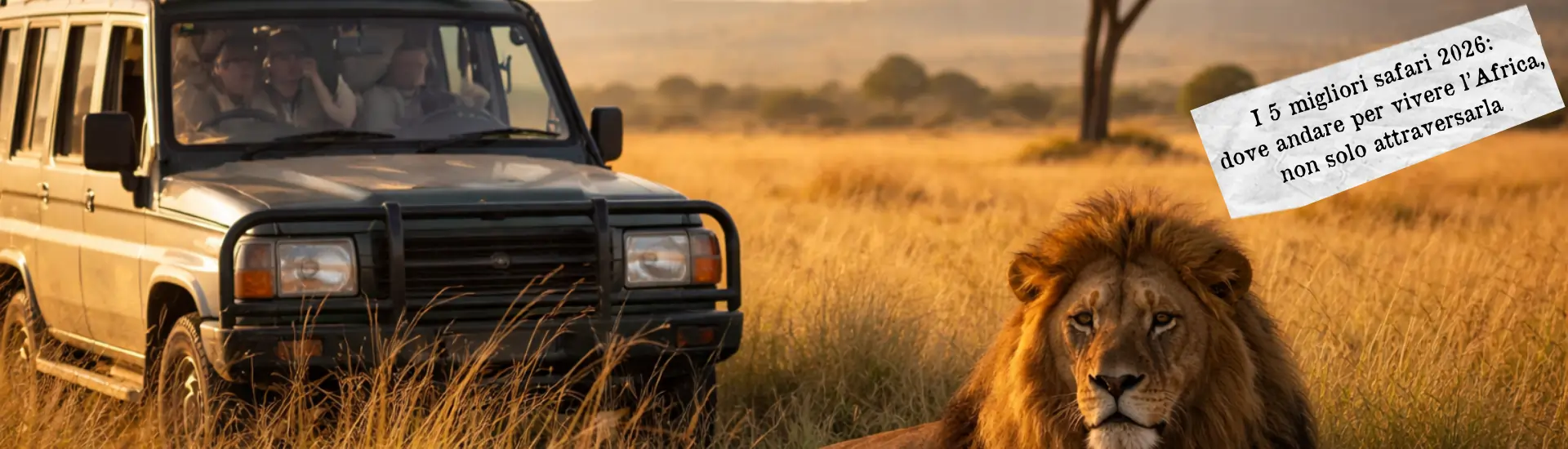 I 5 migliori safari 2026 larga